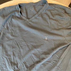 Allsaints Vneck Dark Blue
